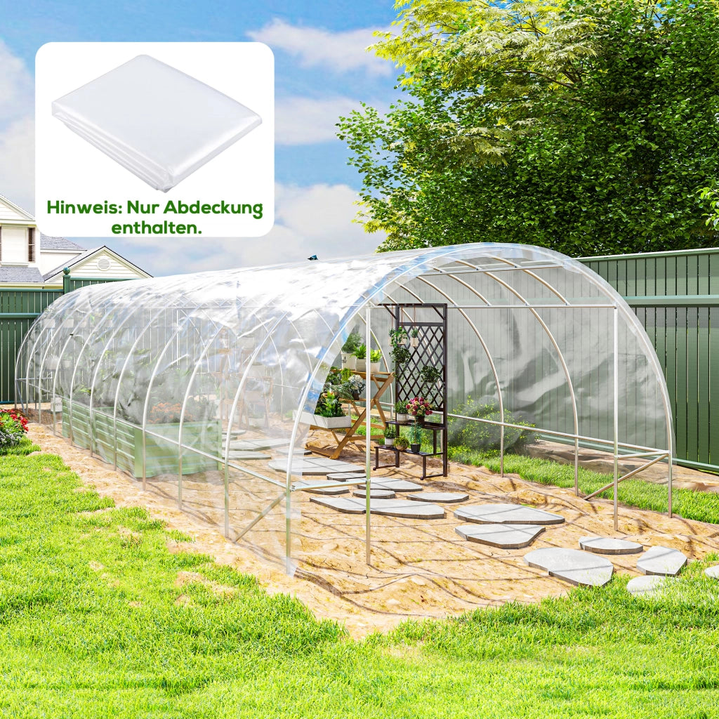 Telo per serra in plastica ¨C Minimal ¨C 6x10 m, UV resistente, impermeabile