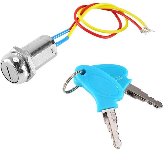 Blocco di Accensione a Doppio Filo per Scooter Elettrico, ATV, Moped e Kart