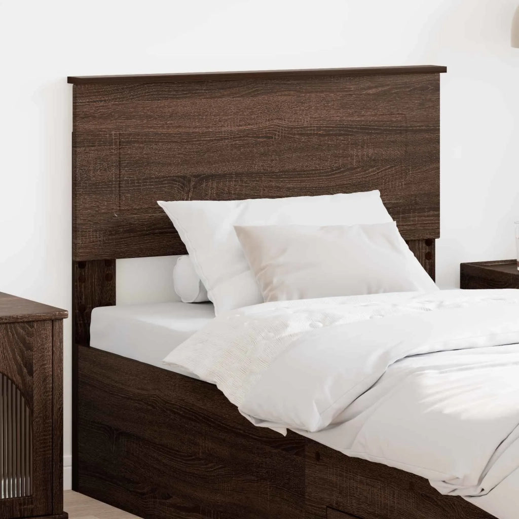 Testiera | Testata Rovere Marrone 90 cm Legno multistrato