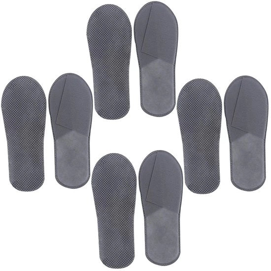 Slipper Luxe per Hotel - Set di 4 - Universale Misura EU 37-43 - Leggero e Comodo - Slipper da Scarpe da Bagno