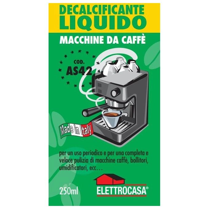 Elettrocasa Decalcificante Liquido per Caffè