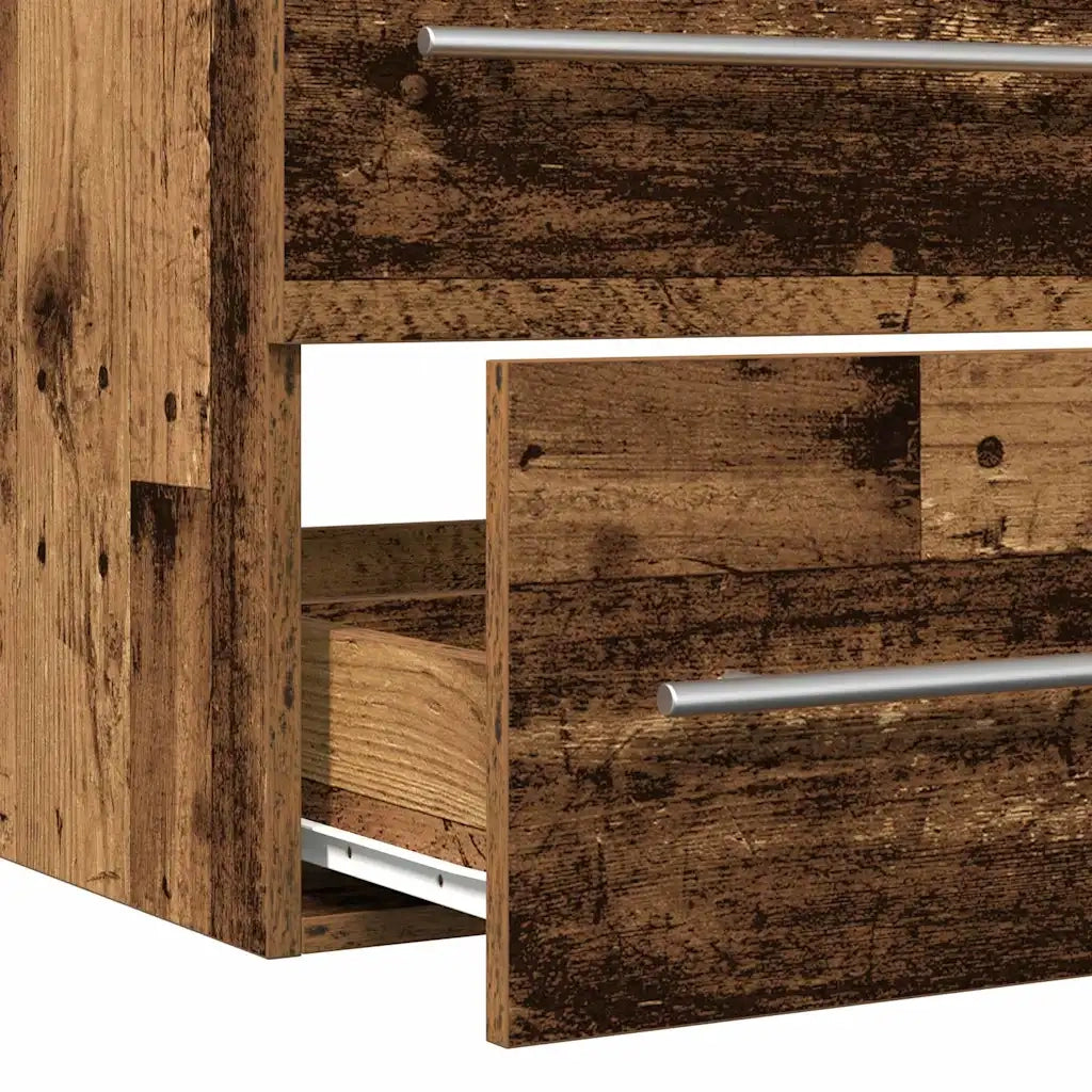 Armadio per Lavabo da Bagno Legno vecchio 80 x 38,5 x 48 cm 3333132