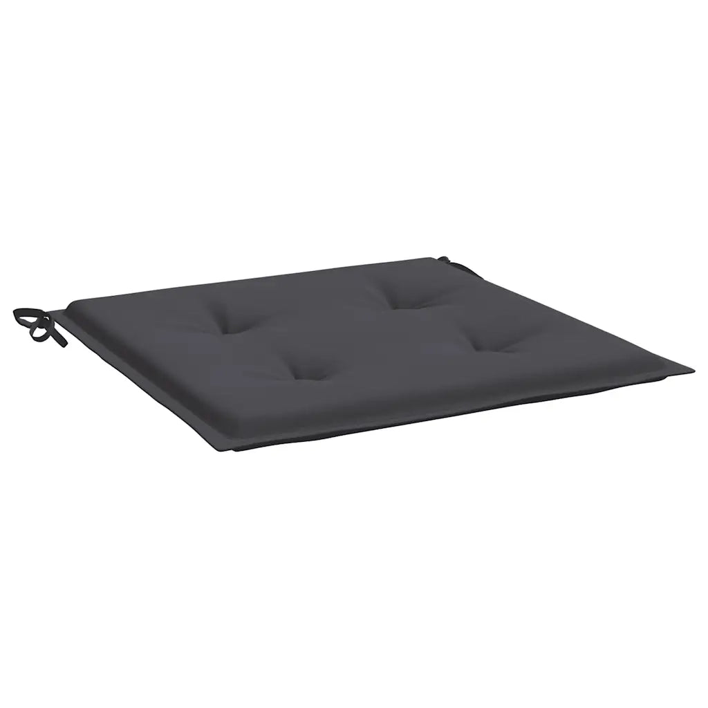 Cuscini per Sedia 2 pz | Cuscini per sedie Antracite 40x40x4 cm in Tessuto Oxford