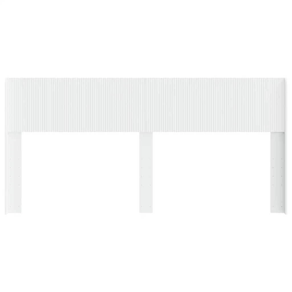Testiera Letto Bianco Legno ingegnerizzato 889665