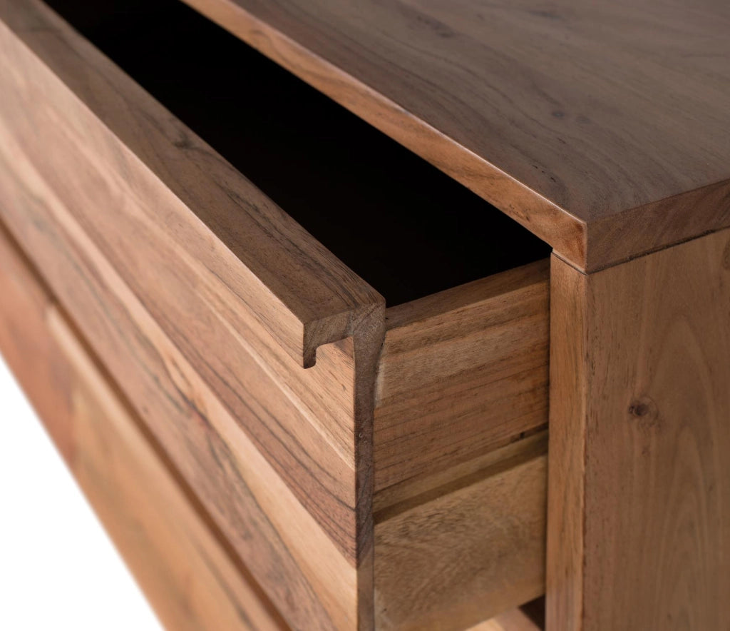 Credenza in massello di acacia 