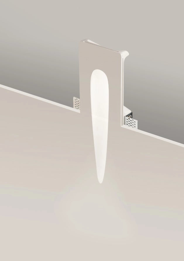 FARETTO-SEGNAPASSO DA INCASSO LIMBO BIANCO H.32CM LED 3000K 90LM 1W IP20