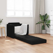Divano letto Nero 74 x 77 x 81 cm Tessuto 4106623