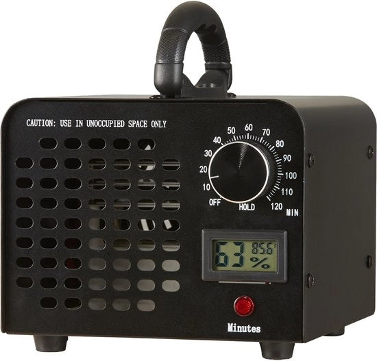 Generatore di Ozono 24000 mg/U Macchina di Ozonizzazione Pulitore dell'Aria con Timer 0-120 minuti