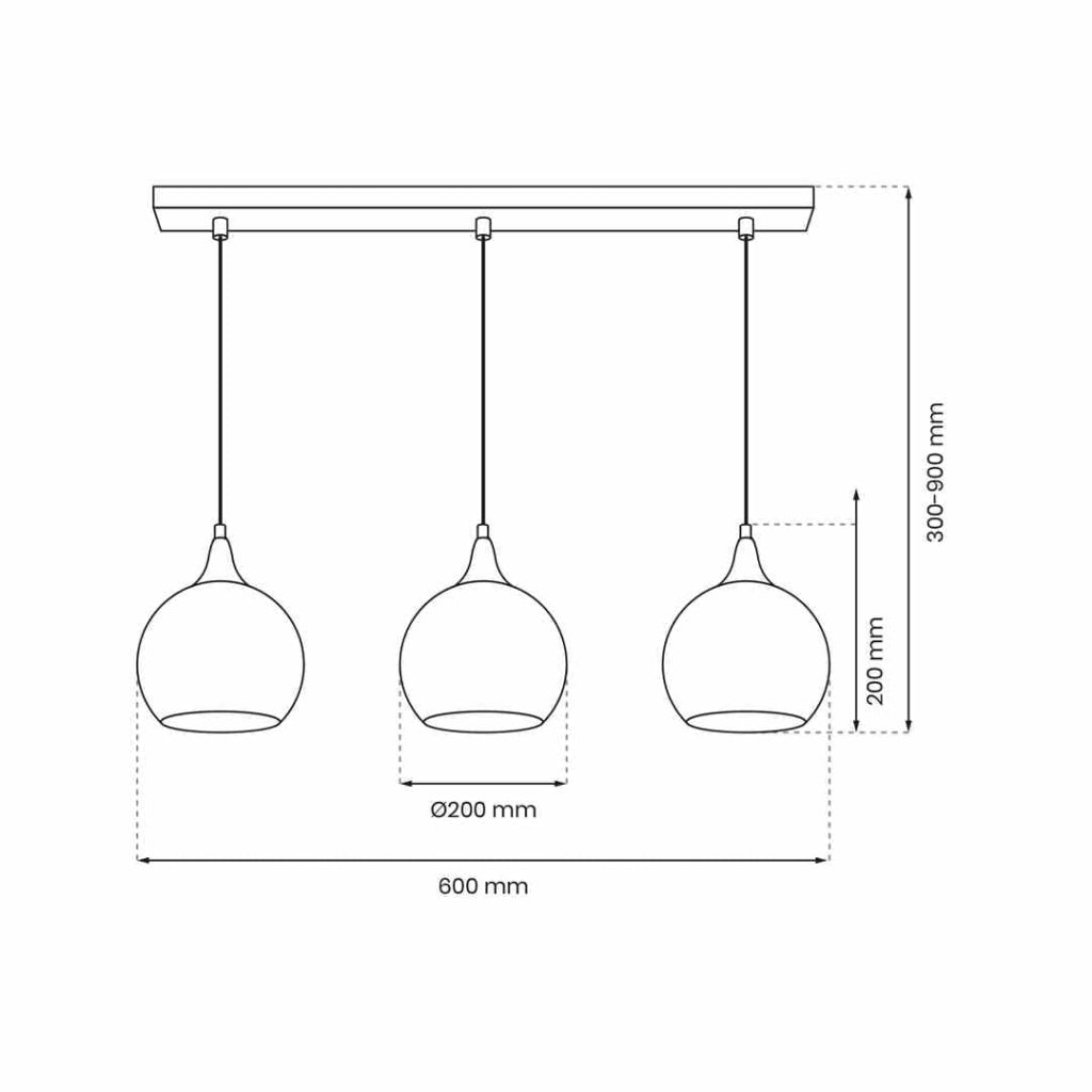 Lampadario sospeso Milagro Monte MLP8402 oro 3 luci