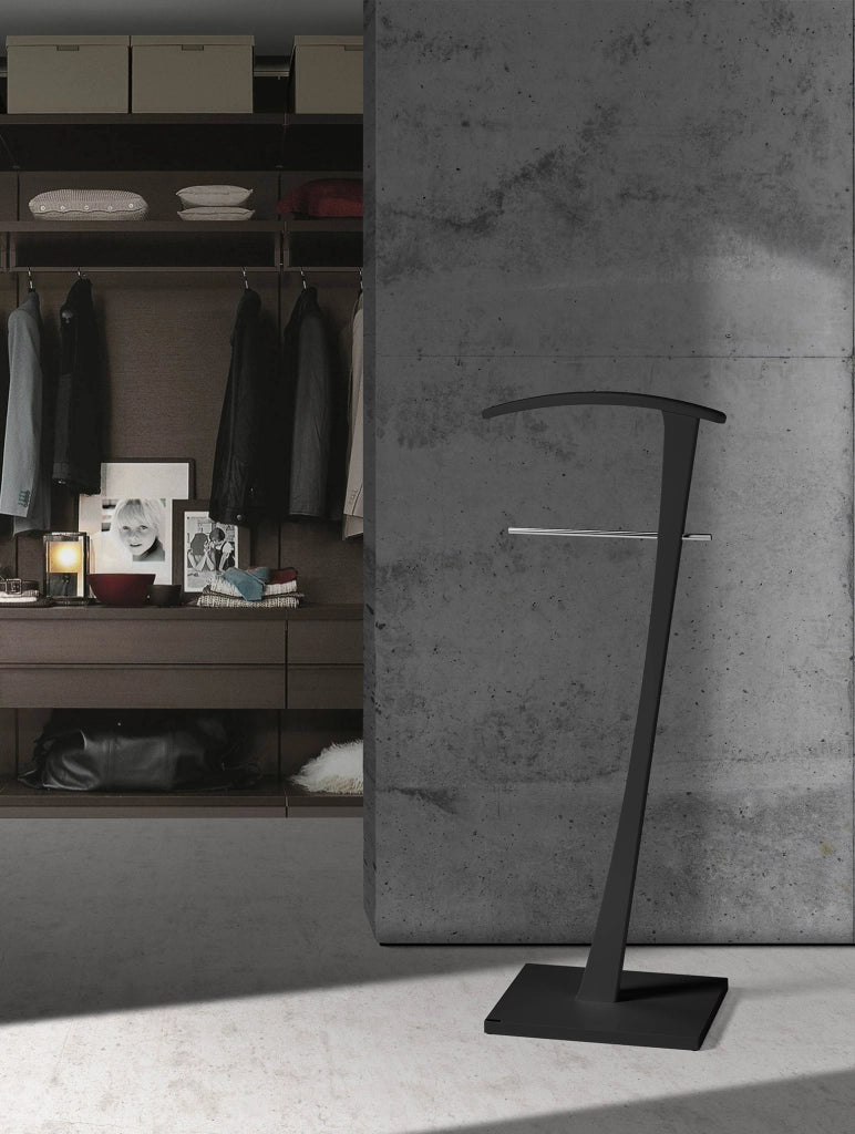 Servomuto Herdasa legno di faggio nero 115x46x48