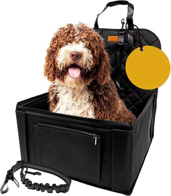 Sedile per Auto per Cani - Sedile per Cani per Auto - Sedile per Cani - Nero