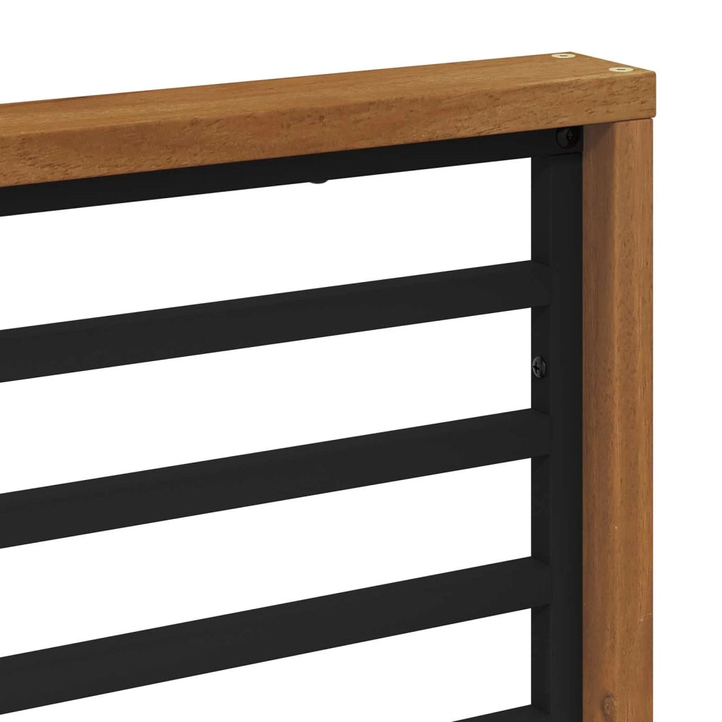 Set divani 9 pcs Naturale Legno di Acacia Massello 3375489