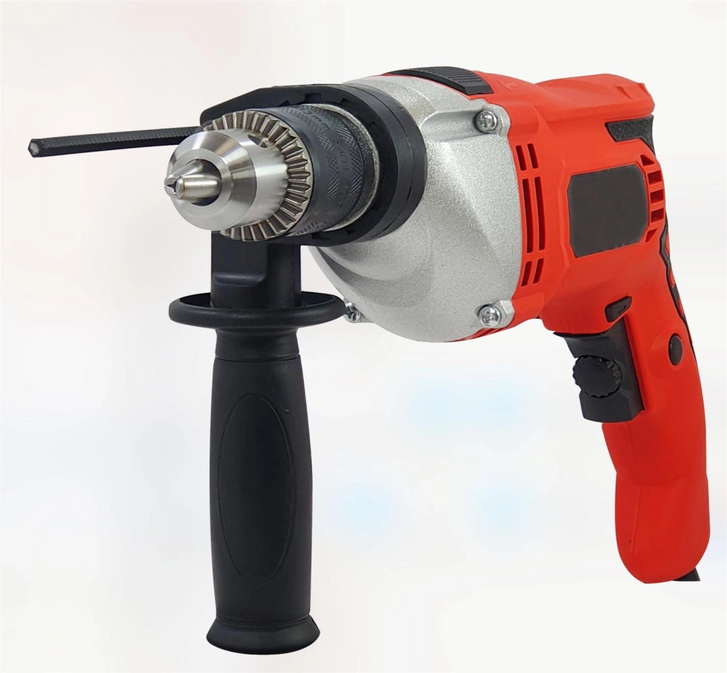 KIT VALIGETTA + TRAPANO A PERCUSSIONE 230V/50HZ -1050 W MANDIRNO IN ACCIAIO,MURO,FERRO,LEGNO - HIGH-TECH