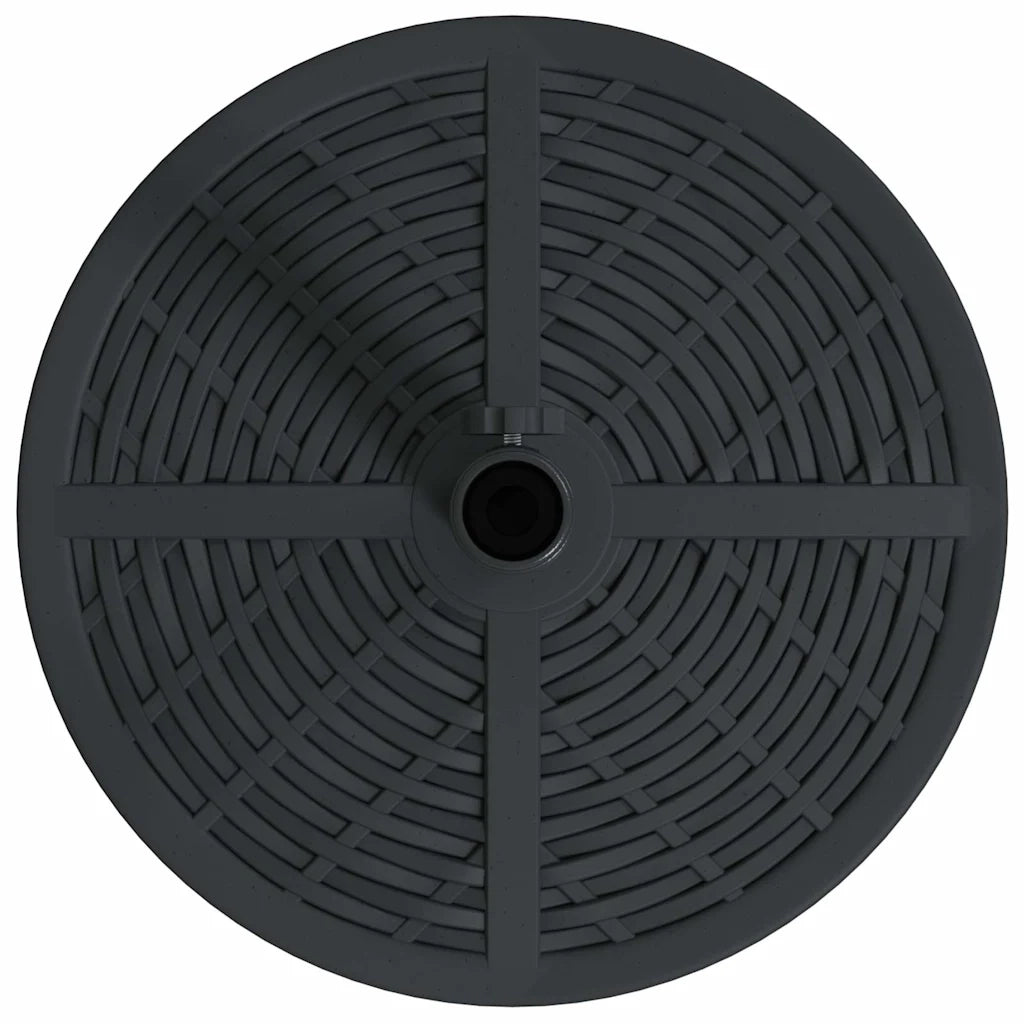 Base per ombrellone Art déco Nero Ø 45 x 39,5 cm Ferro 42002568