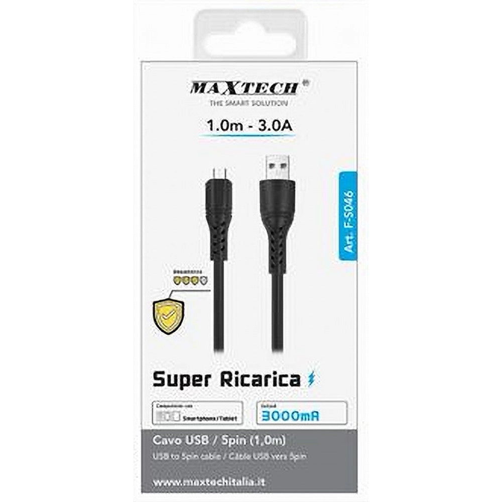 Trade Shop - Cavo Usb A Micro Usb Super Ricarica Dati Resistente 1 Metro 3a Smartphone F-s046 -