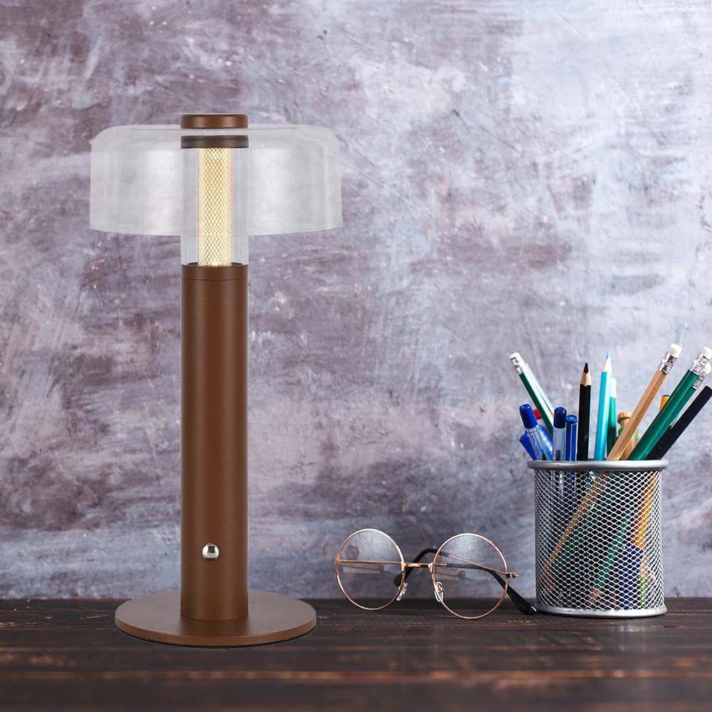 Lampada da tavolo LED 1W 100lm dimmer USB-C bronzo