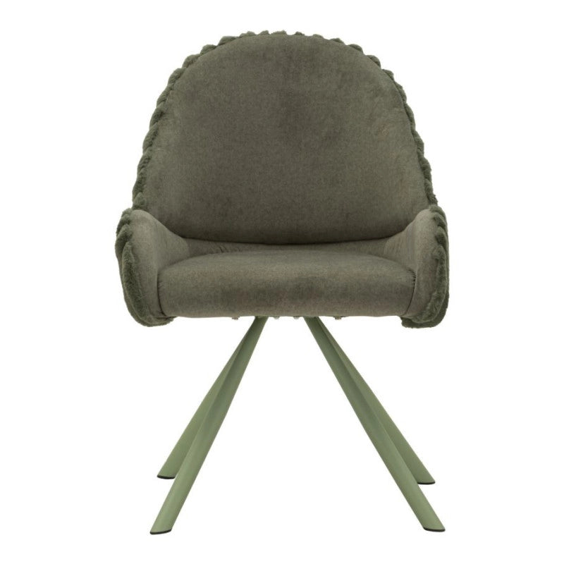 Sedia Stoccolma -a- Verde Set 2 Pz cm 58x53x85