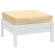 Cuscino per Pallet Beige Mélange 60x60x9,5 cm in Tessuto 4002666
