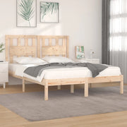 Giroletto-Struttura Letto in Legno Massello 135x190 cm Small Double 611076