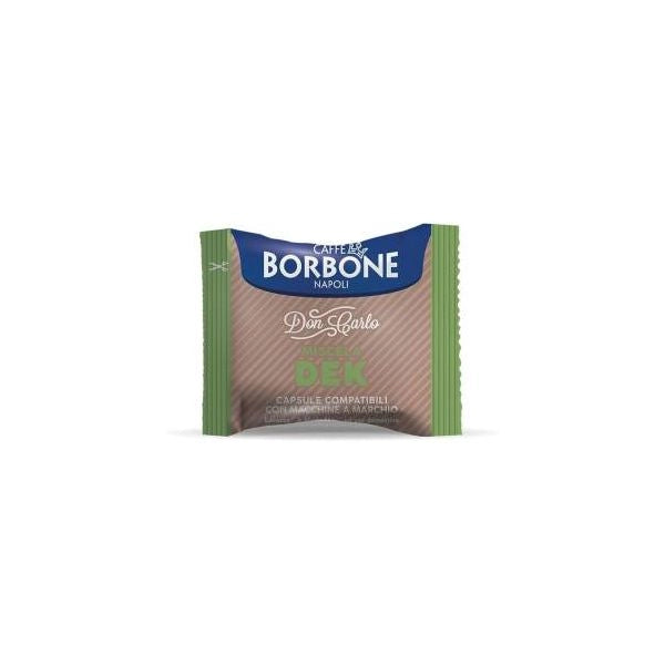 Capsule compatibili don carlo 100 pz caffe borbone qualit� dek green amsdek100ndoncarlo - 124161