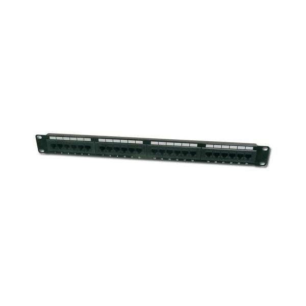 Pannello patch digitus 19 non schermato utp 16 porte 8 poli rj45 per reti categoria 6 - 1 unita - DN91616U