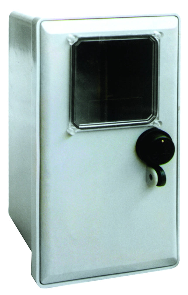 CONTENITORE MONOFASE Con vetro d'ispezione cm. 23x24x42 h
