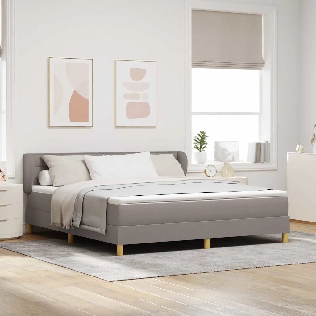 Letto a molle con materasso Talpa 180 x 200 cm Tessuto 3340168