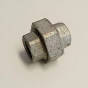 Raccordo ff 1''+1/2 bocchettone conico a 3 pezzi di ghisa zincata malleabile