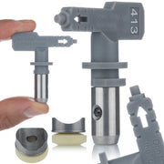 Ugello di Spruzzatura Hi-Flow 413 – Precisione e Durata | Larghezza 20 cm | Compatibile con Graco, Titan, Wagner