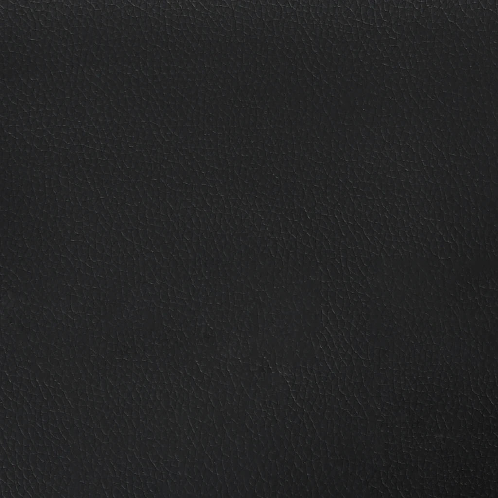 Divano a 2 Posti con Cuscini-Sofa 2 Posti con Cuscini Nero 140 cm in Similpelle 732094