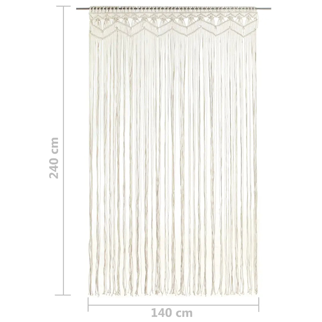 Tenda Macram¨¨ 140x240 cm in Cotone