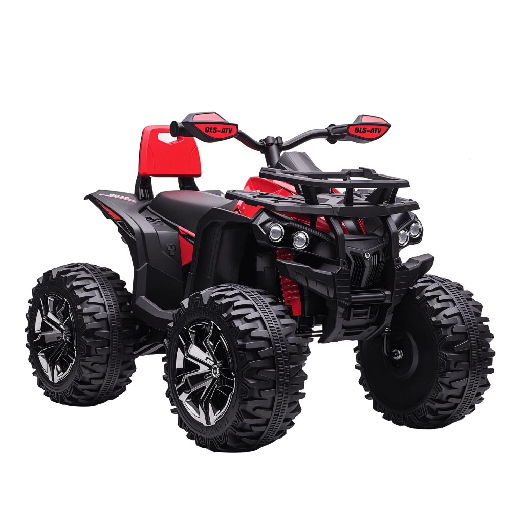 Auto elettrica per bambini ¨C zephmum ¨C rosso nero