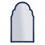 Specchio con Cornice Classico 4, Blu, MDF, 80x47x1 cm