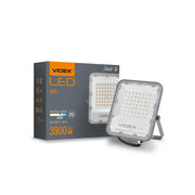 Faro LED esterno 30W 5000K 3900lm IP65 Videx grigio