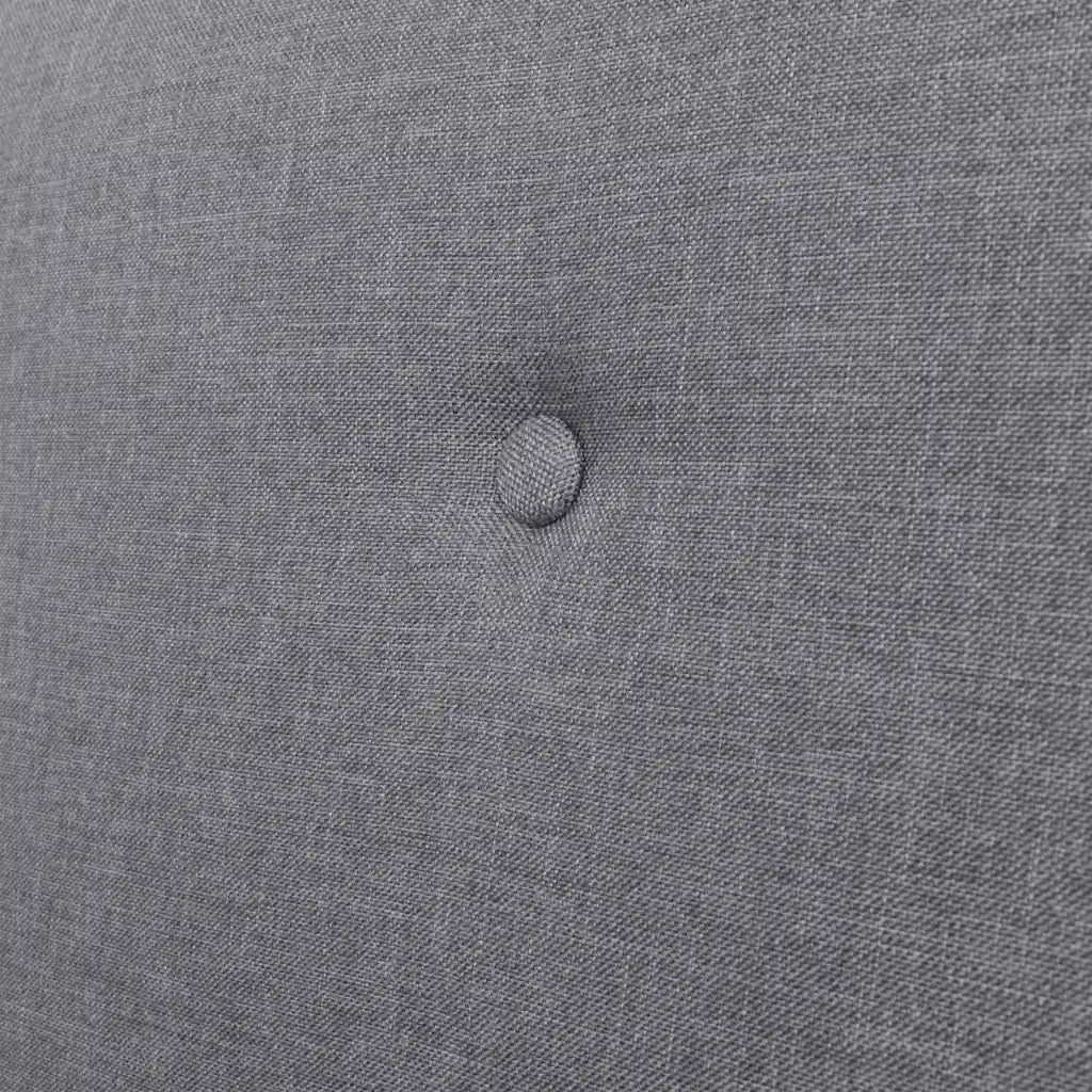 Divano a 3 Posti-Sofa 3 Posti in Tessuto Grigio Chiaro 590465