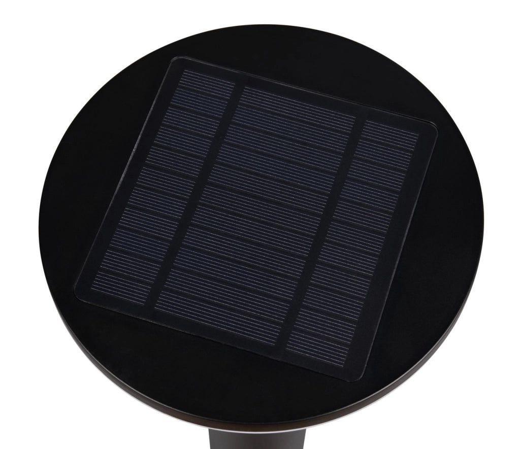 Applique esterna solare ibrida LED IP44 nera GORDA RL