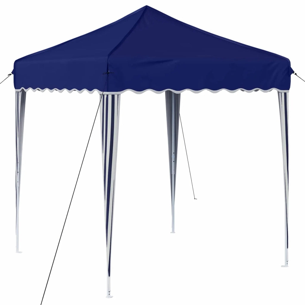 Tenda per feste a pop-up-Gazebo Blu 195 x 195 x 245 cm Tessuto Oxford 398111