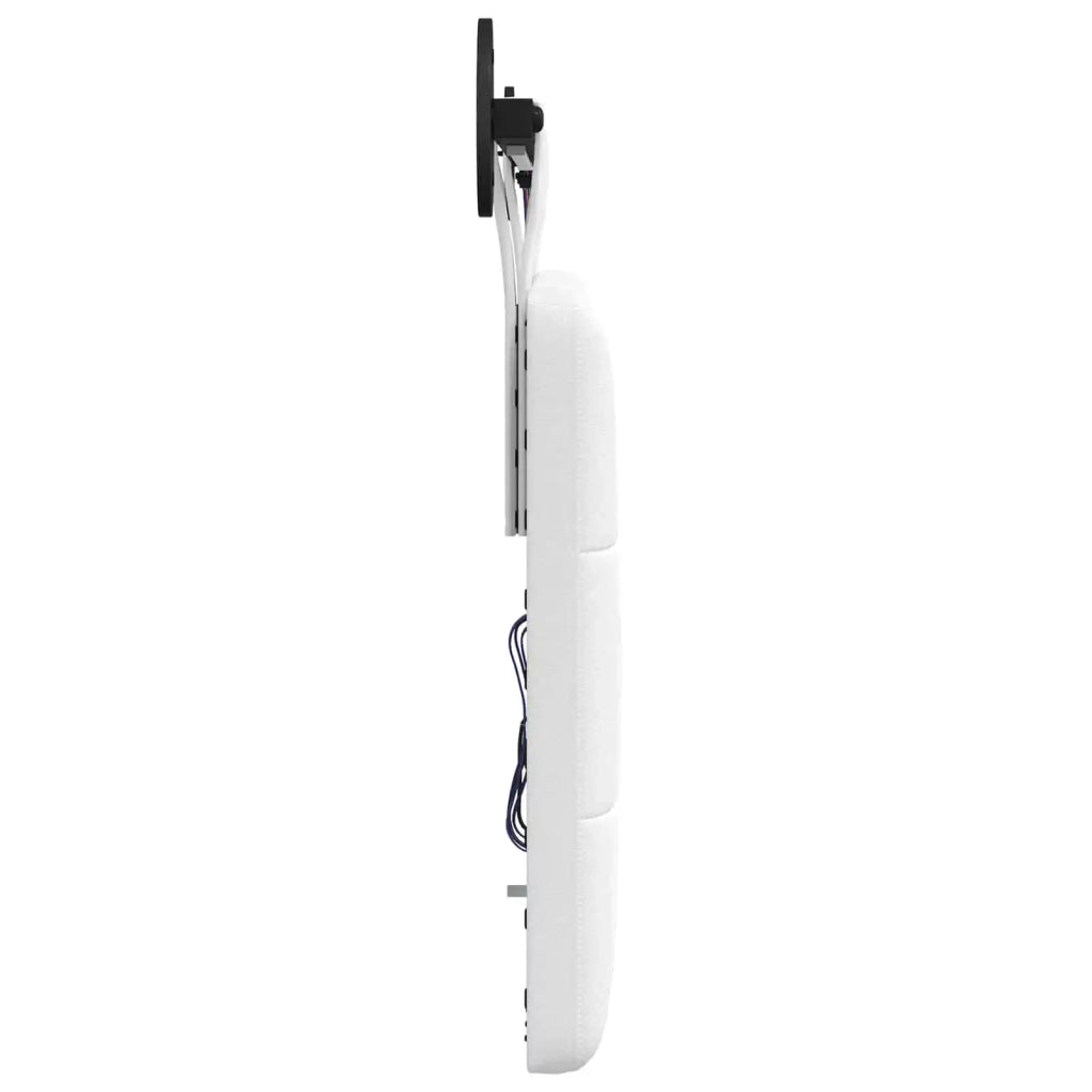 Testiera | Testata sospesa Con luce LED Bianco Tessuto