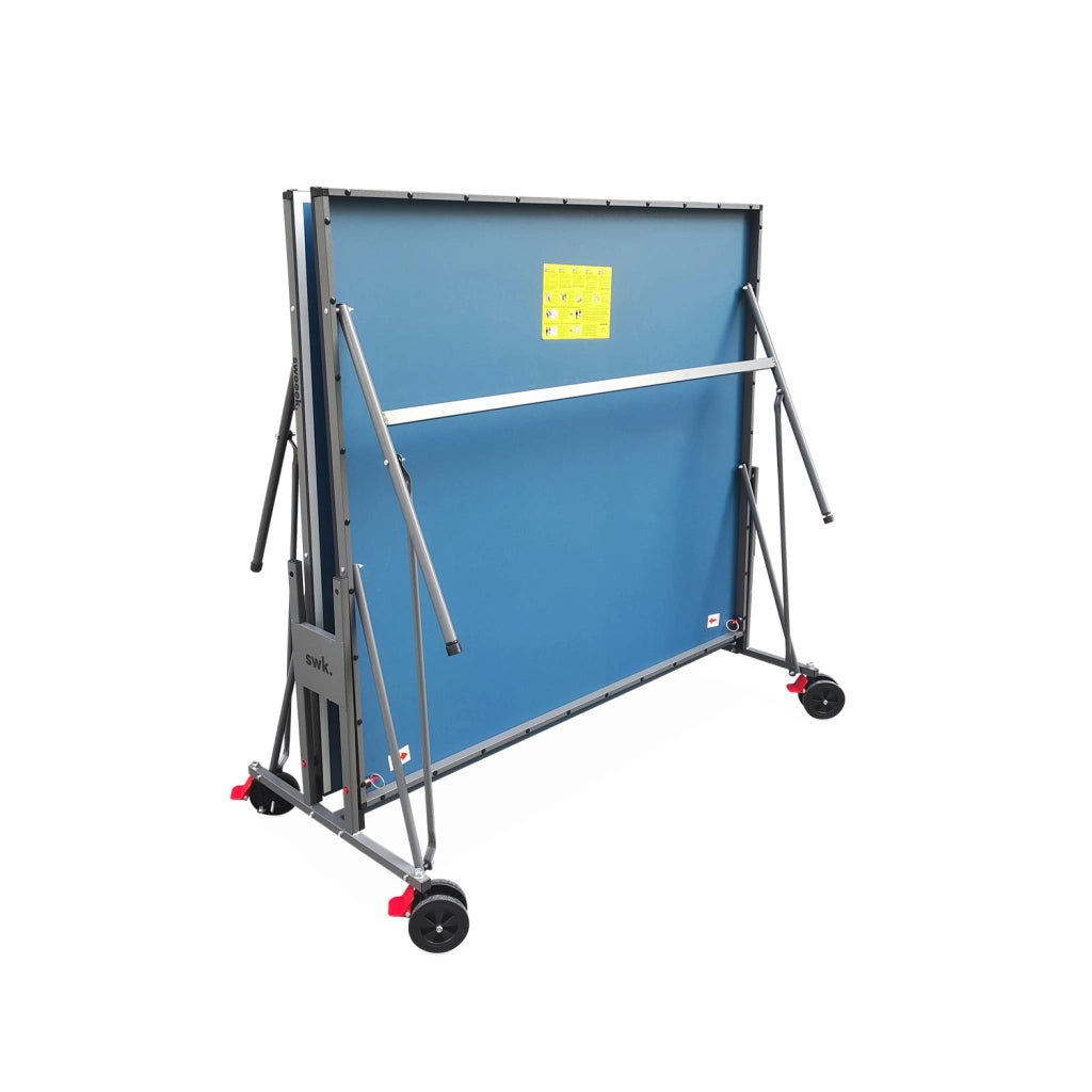 Tavolo da ping pong per interni piegabile con 2 racchette e 3 palline,