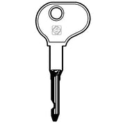 CHIAVE AUTO BOSCH BH11 SILCA - ACCIAIO NICHELATO- 2 pezzi