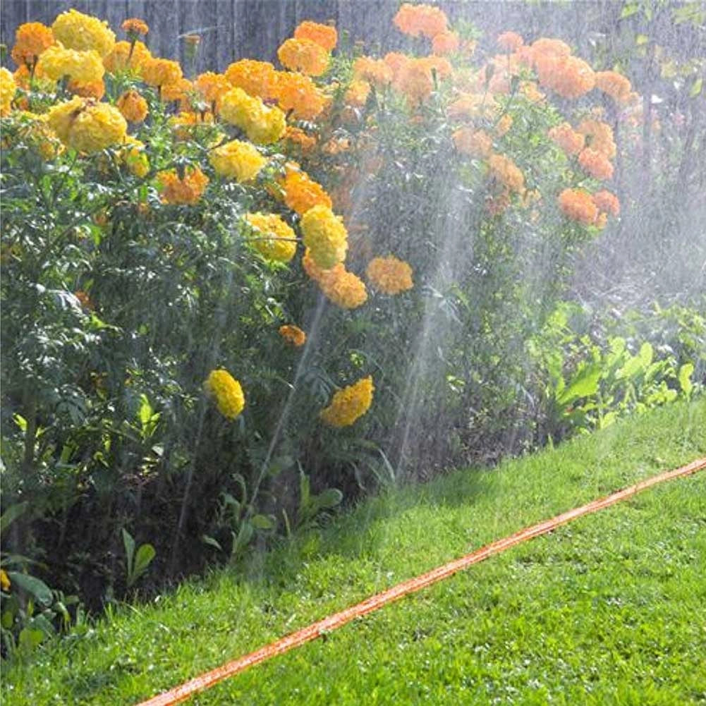 Tubo Piatto Microforato 30 Mt Irrigazione Giardino Piante Esterno con Connettore