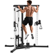 Attrezzatura Fitness per Allenamento Totale ¨C zephmum ¨C Nero, Acciaio, 170x139x200 cm