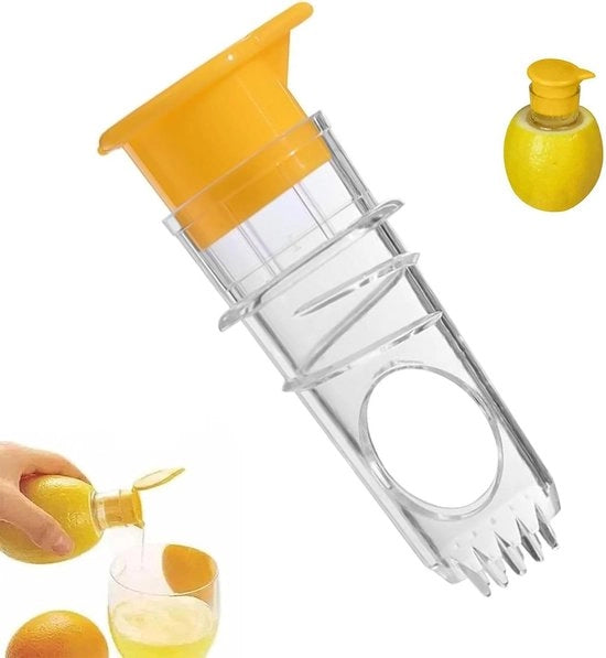 Mini-trituratrice per agrumi con sifone - ABS - per arance, mandarini e limoni