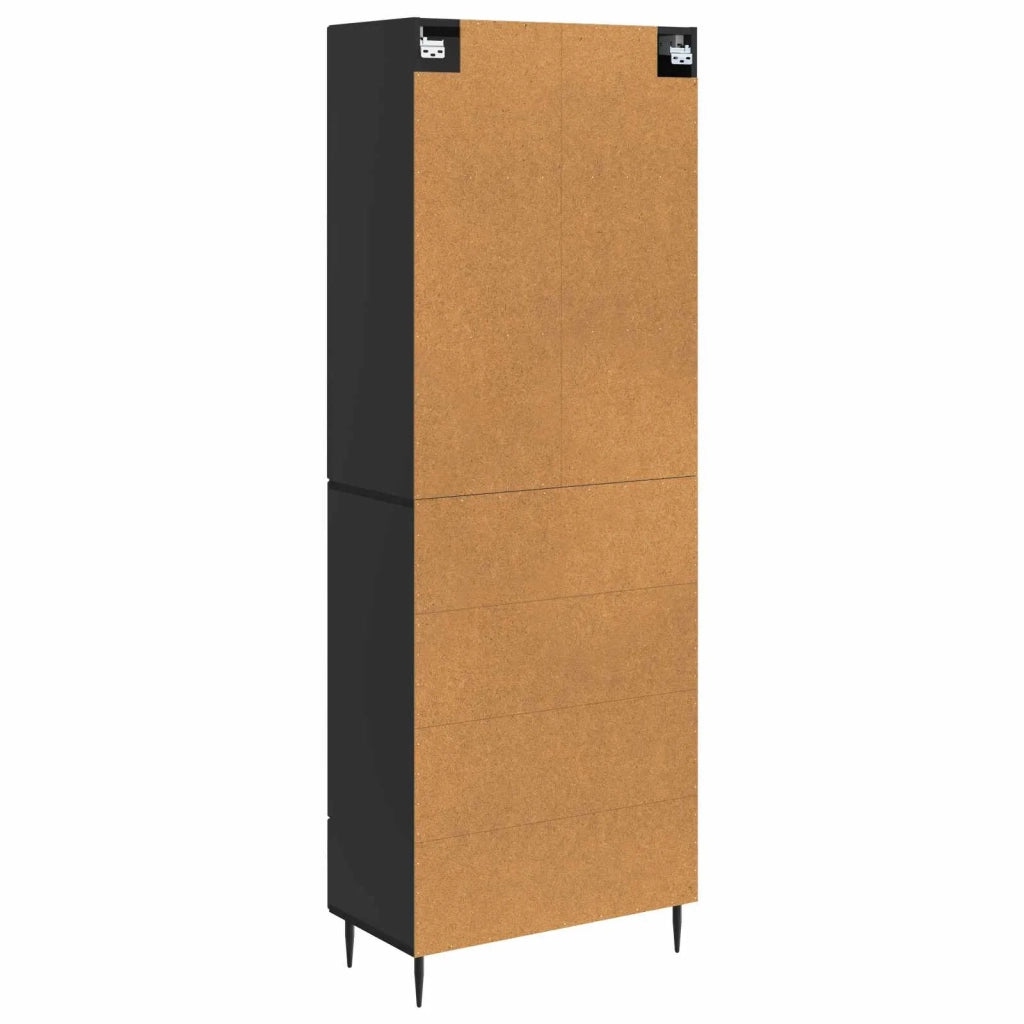 Set di armadi 2 pz Nero Legno ingegnerizzato 3416656