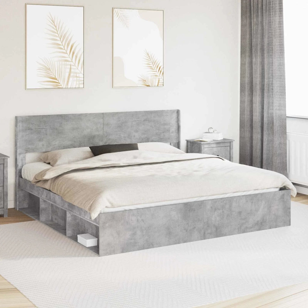 Testiera | Testata Letto Grigio Cemento PB