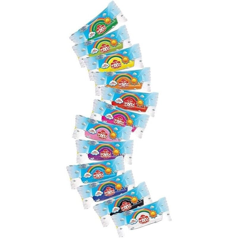 DIDO ARCOBALENO 12 SALSICCIOTTI MULTICOLOR 600 GR PER BAMBINI 2+