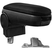 Bracciolo centrale per AUDI A4 B5 con scomparto imbottito in tessuto nero 03_0000375