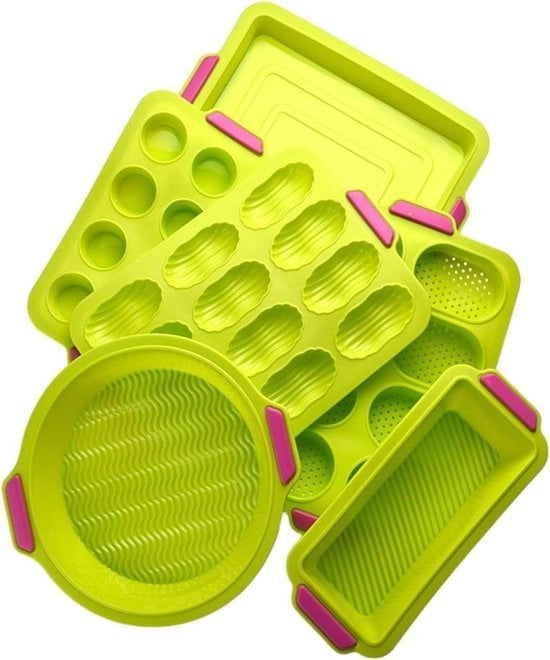 Set di forma per pane in silicone (set da 6)