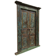 Porta in legno marrone 155x12x211h cm