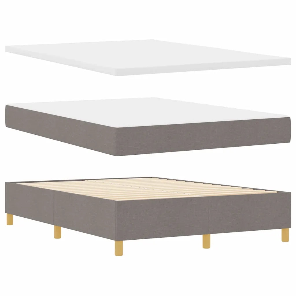 Letto a molle con materasso Talpa 140 x 200 cm Tessuto